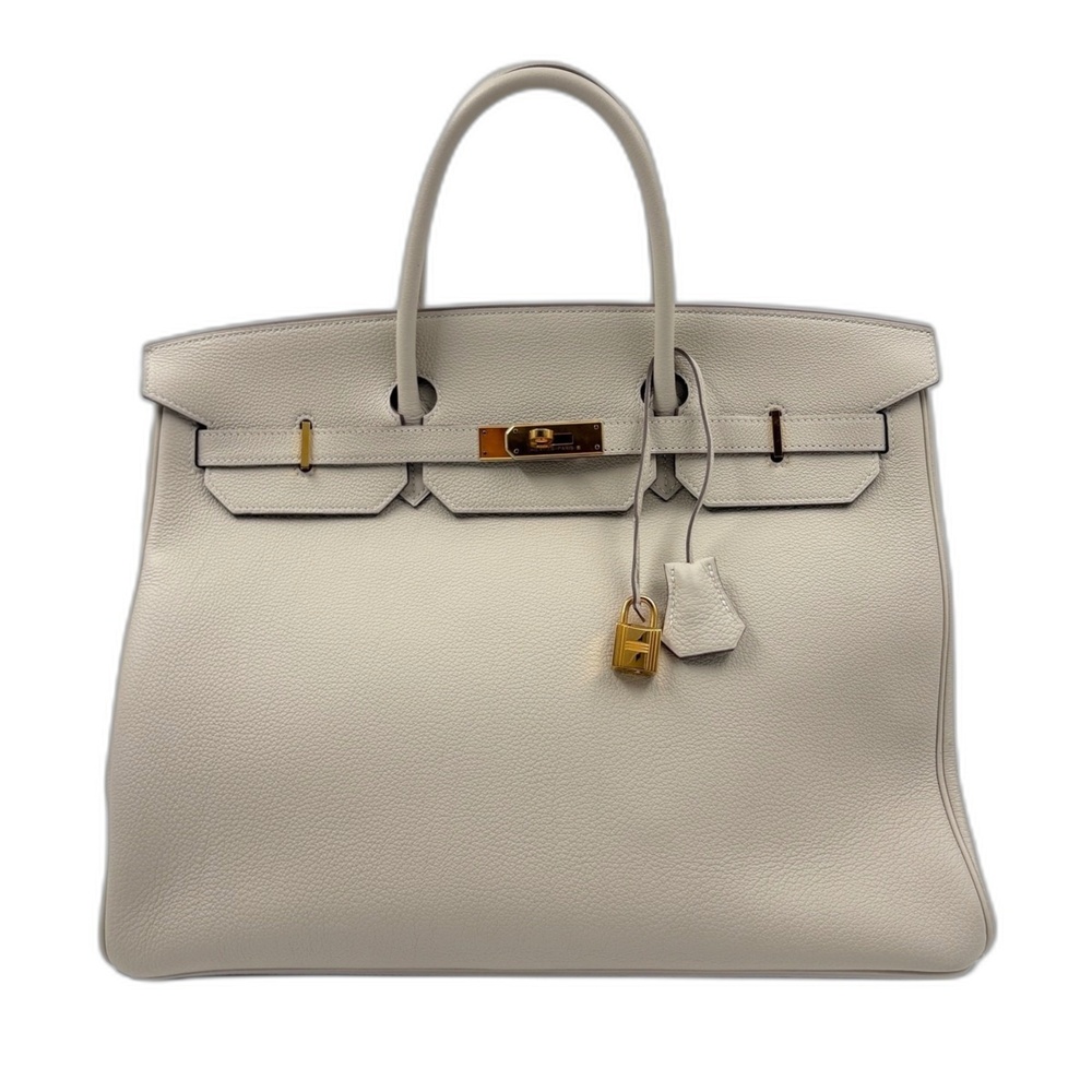 HERMES Birkin 35 Handbag, Beige